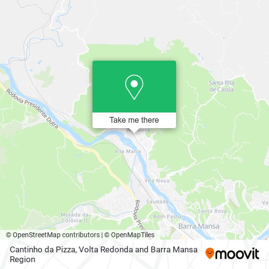 Cantinho da Pizza map