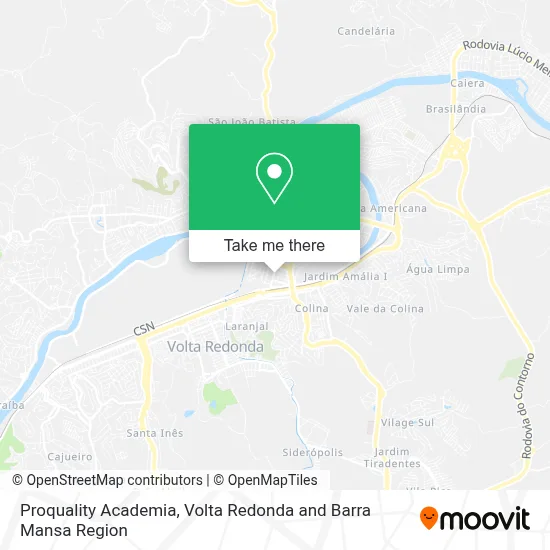 Proquality Academia map