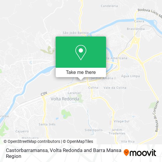Castorbarramansa map