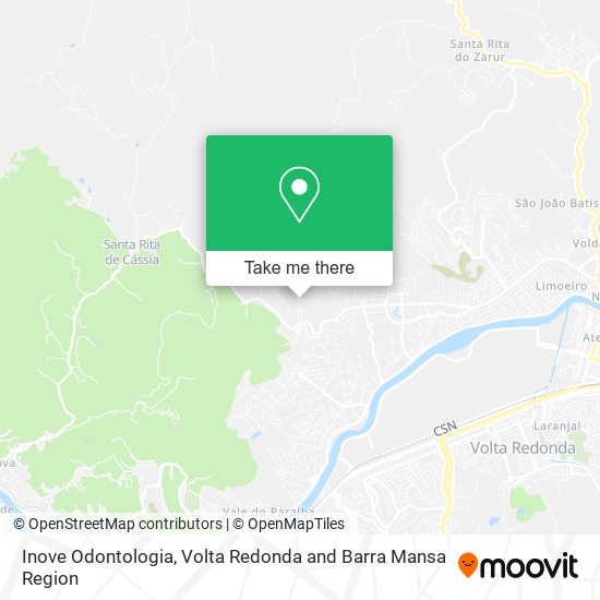 Inove Odontologia map