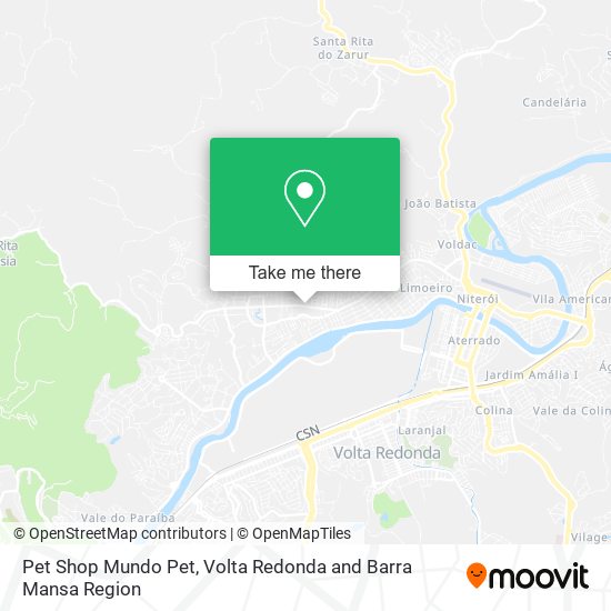Pet Shop Mundo Pet map