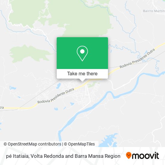 pé Itatiaia map