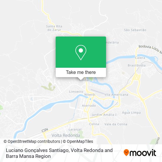 Luciano Gonçalves Santiago map