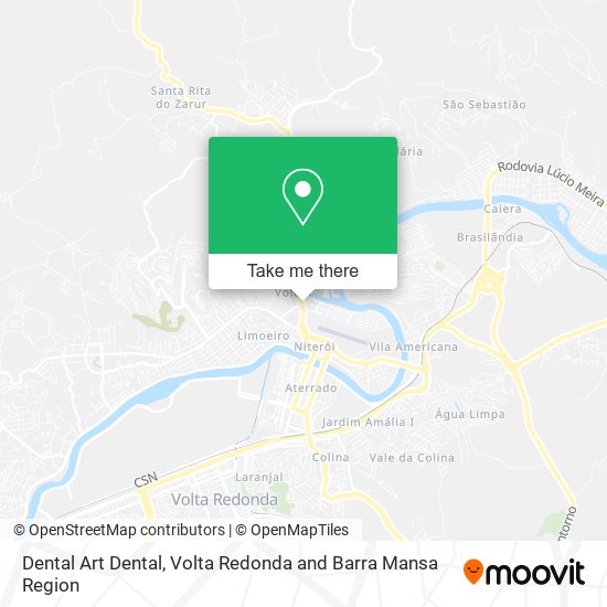 Mapa Dental Art Dental