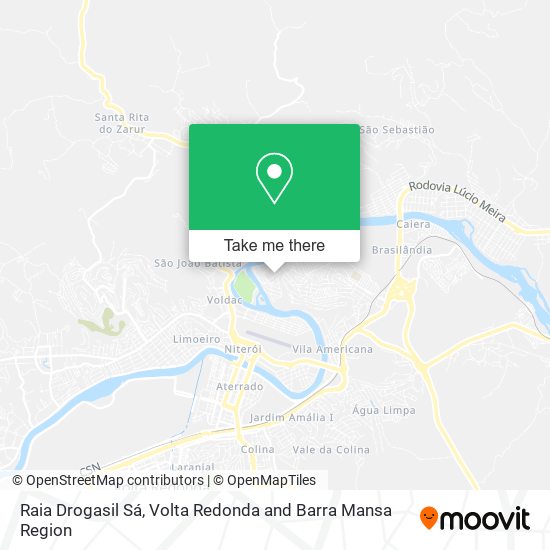 Raia Drogasil Sá map