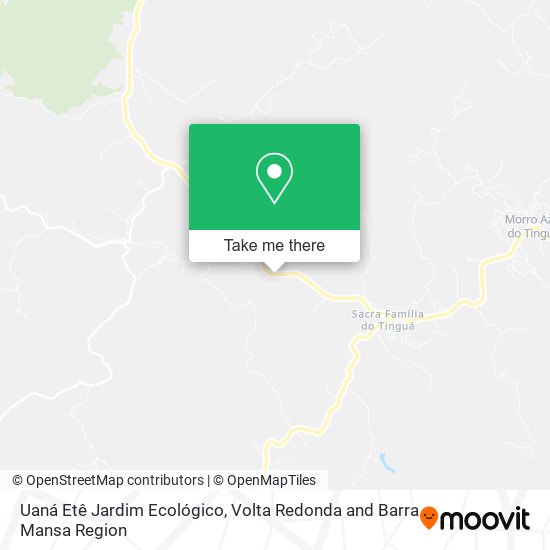 Uaná Etê Jardim Ecológico map