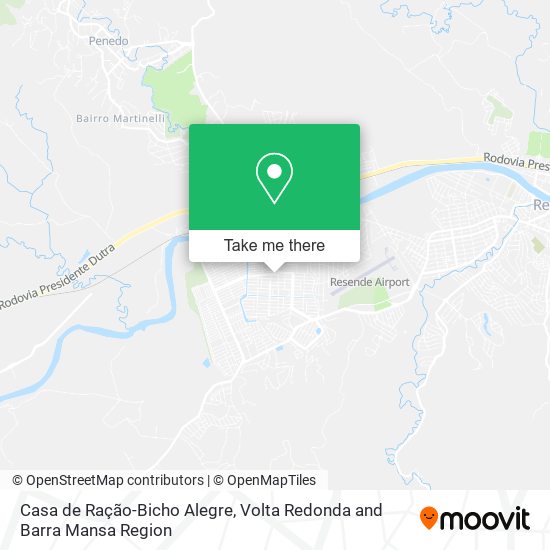 Casa de Ração-Bicho Alegre map