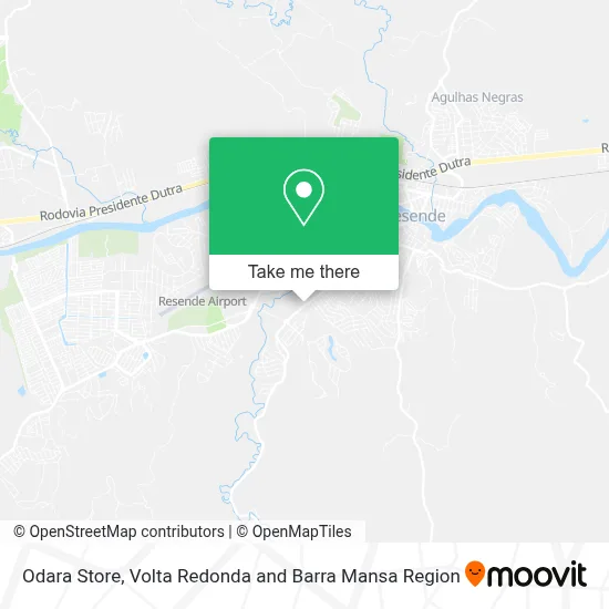 Odara Store map