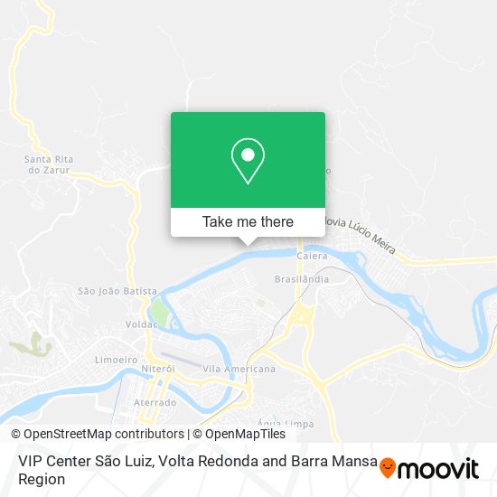 VIP Center São Luiz map