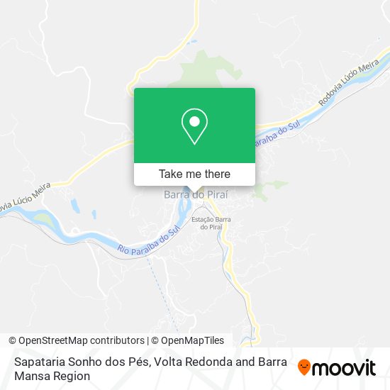Sapataria Sonho dos Pés map