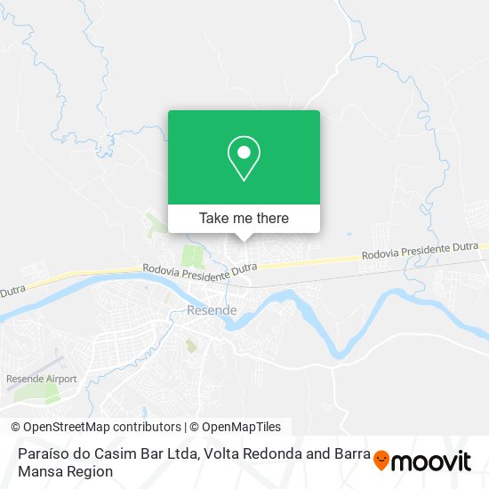 Paraíso do Casim Bar Ltda map