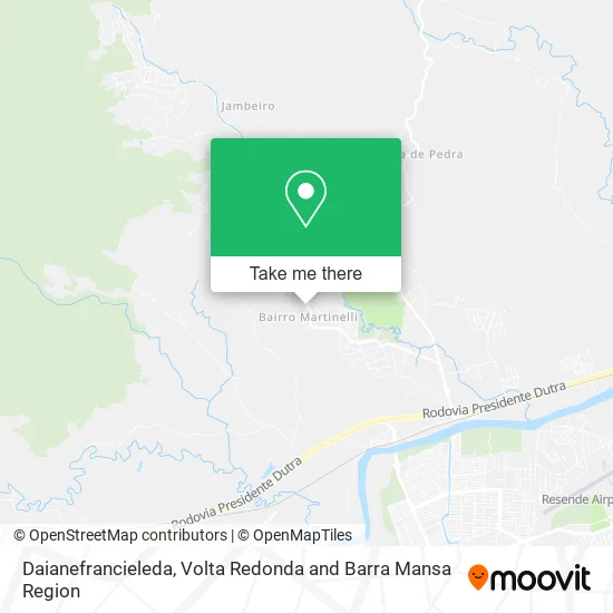 Daianefrancieleda map