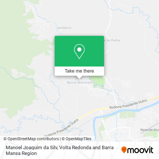 Manoel Joaquim da Silv map