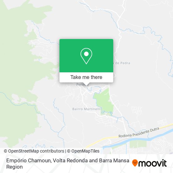 Empório Chamoun map