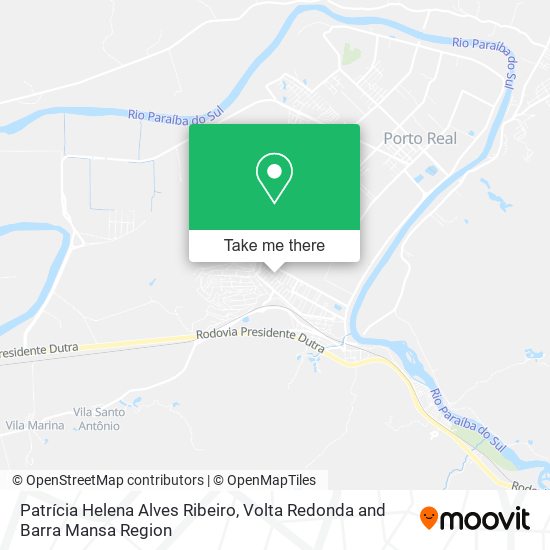 Patrícia Helena Alves Ribeiro map