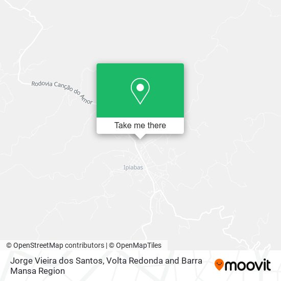 Jorge Vieira dos Santos map