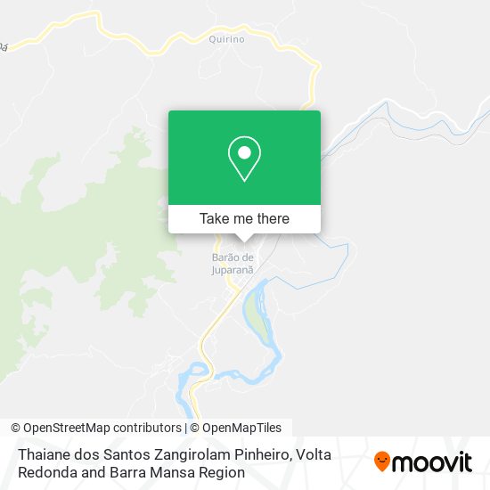 Thaiane dos Santos Zangirolam Pinheiro map
