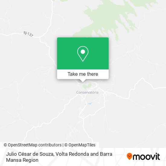 Julio César de Souza map