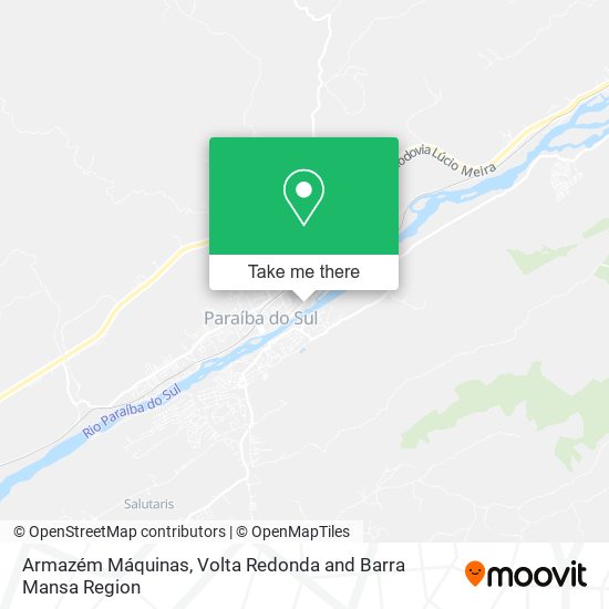 Armazém Máquinas map