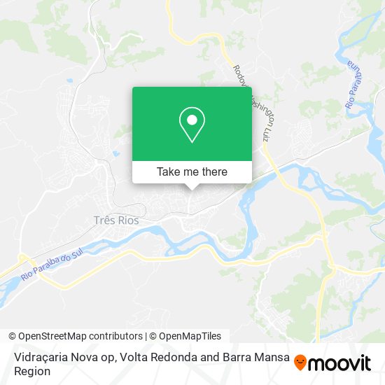 Vidraçaria Nova op map