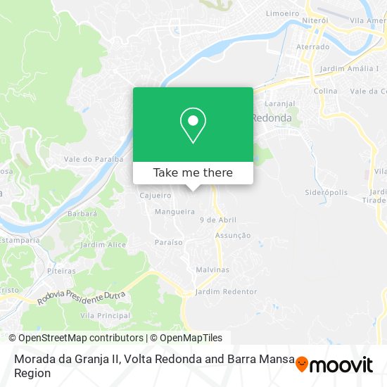 Mapa Morada da Granja II