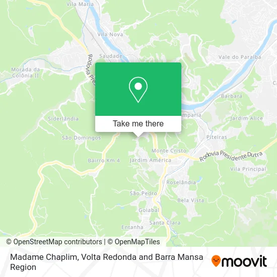Madame Chaplim map