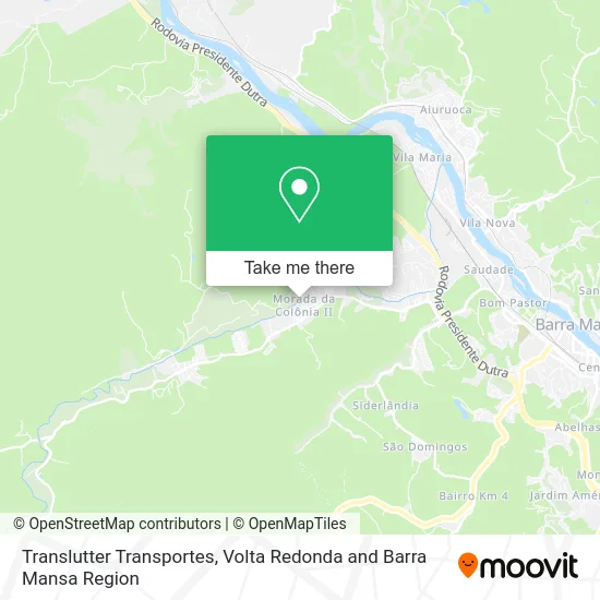Translutter Transportes map