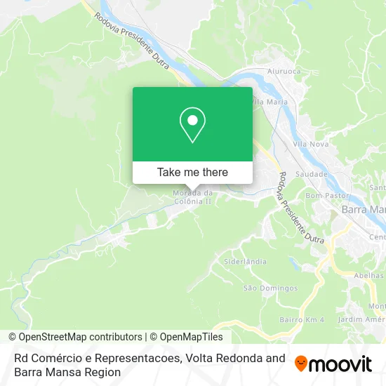 Rd Comércio e Representacoes map