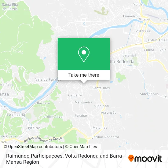 Raimundo Participações map