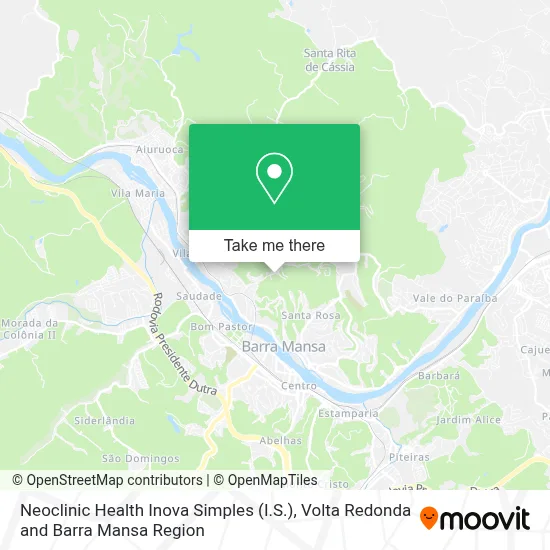 Neoclinic Health Inova Simples (I.S.) map