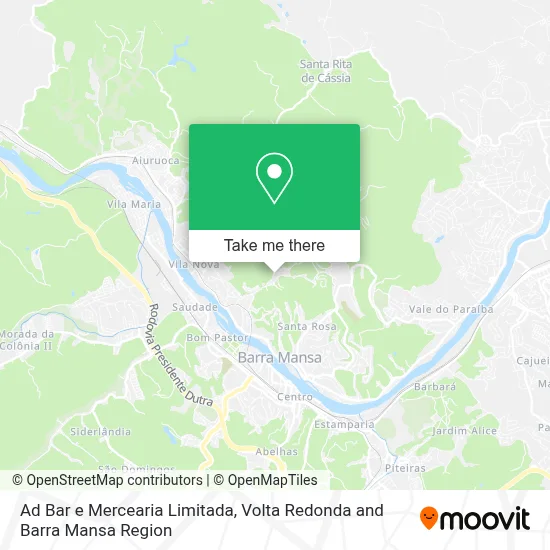 Ad Bar e Mercearia Limitada map