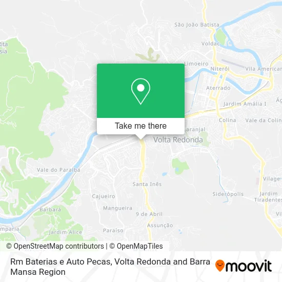 Rm Baterias e Auto Pecas map