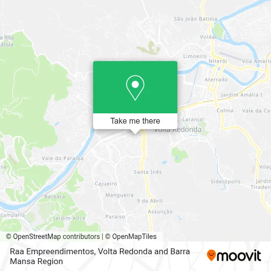 Raa Empreendimentos map