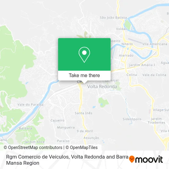 Rgm Comercio de Veículos map