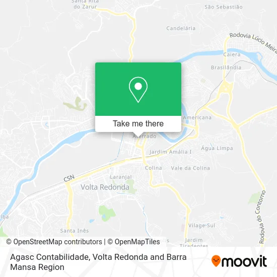 Agasc Contabilidade map