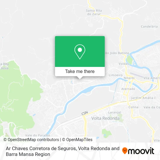 Ar Chaves Corretora de Seguros map