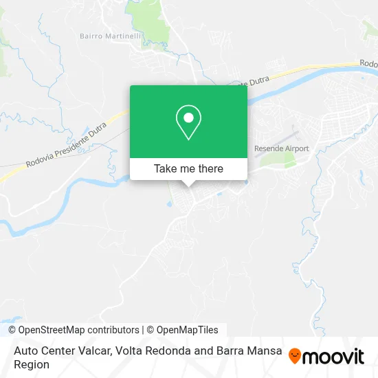 Auto Center Valcar map