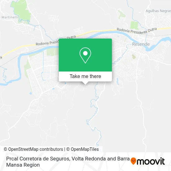 Prcal Corretora de Seguros map