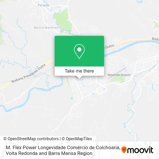 M. Flex Power Longevidade Comércio de Colchoaria map