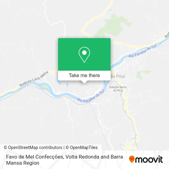 Favo de Mel Confecções map