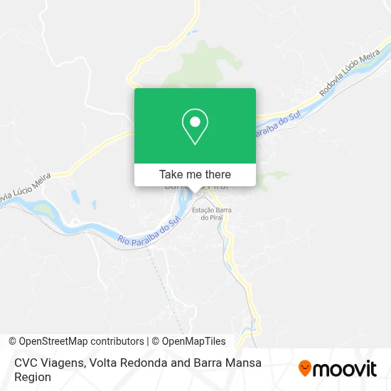 CVC Viagens map