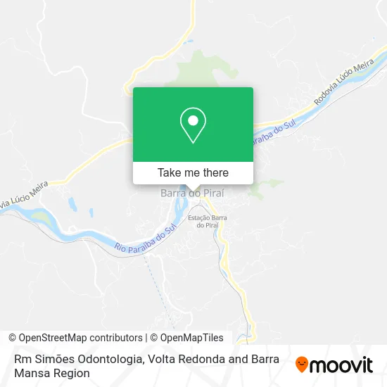 Rm Simões Odontologia map