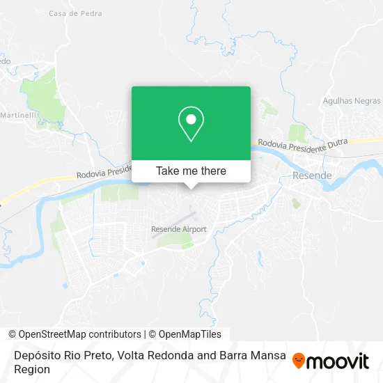 Depósito Rio Preto map