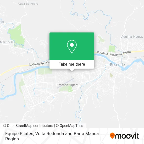 Equipe Pilates map