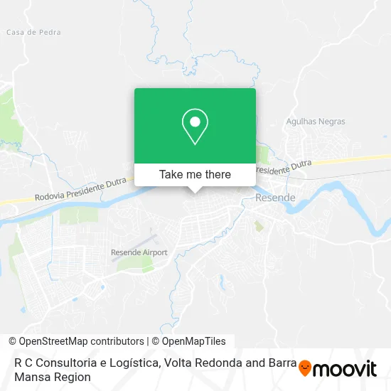 R C Consultoria e Logística map