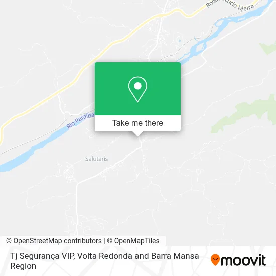 Tj Segurança VIP map