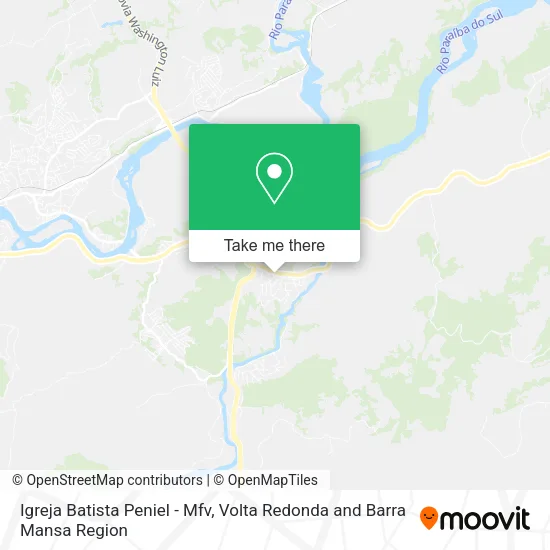 Igreja Batista Peniel - Mfv map