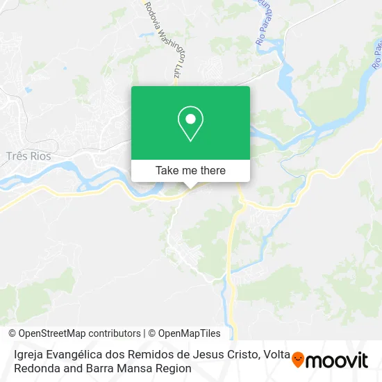 Igreja Evangélica dos Remidos de Jesus Cristo map