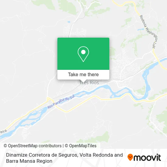 Dinamize Corretora de Seguros map
