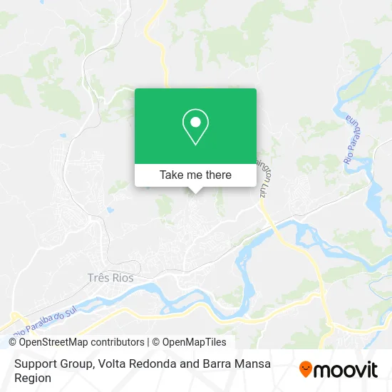 Support Group map